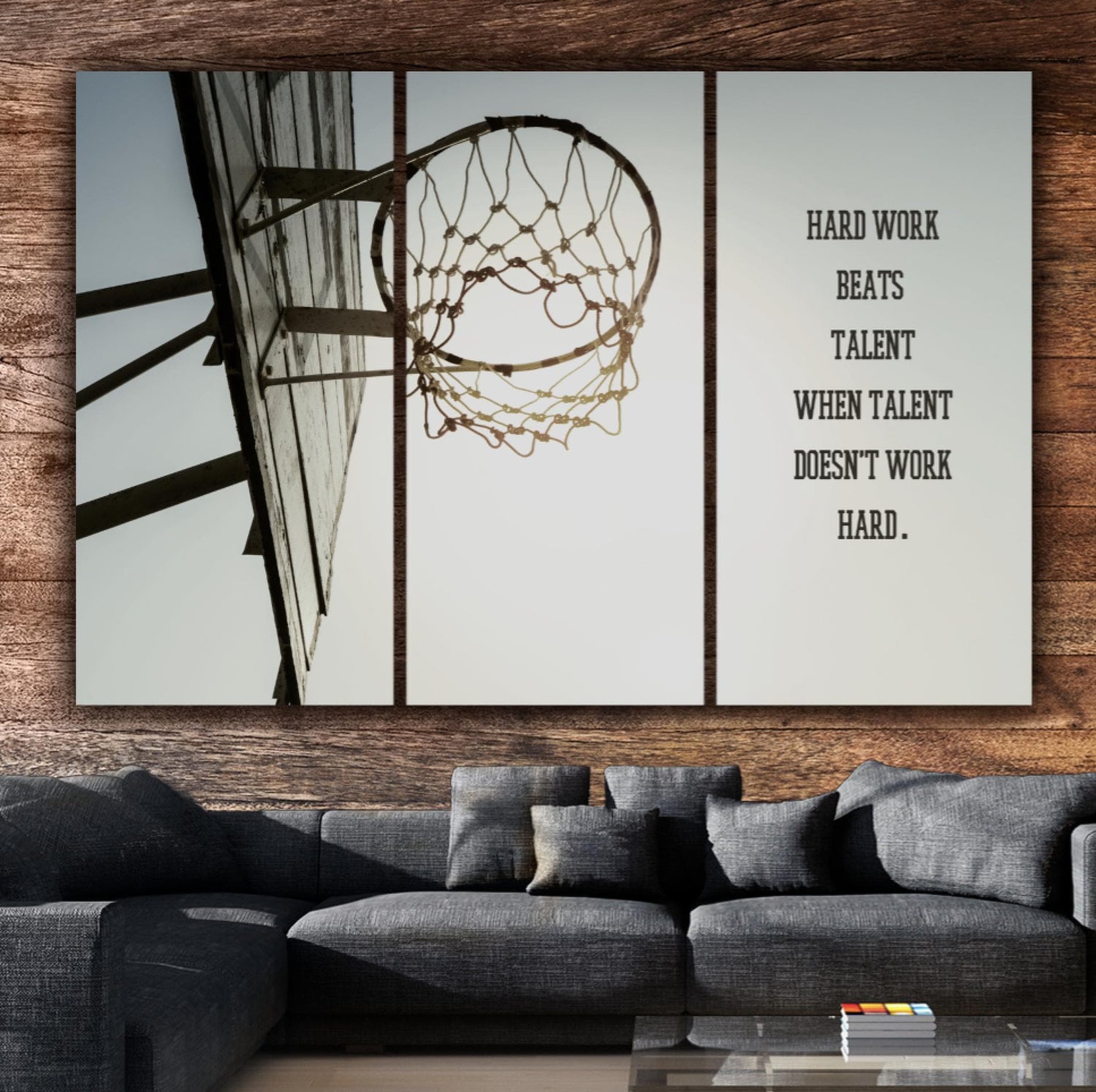 Basketball Hoops Canvas Wall Art - Canvas Wall Art - HolyCowCanvas