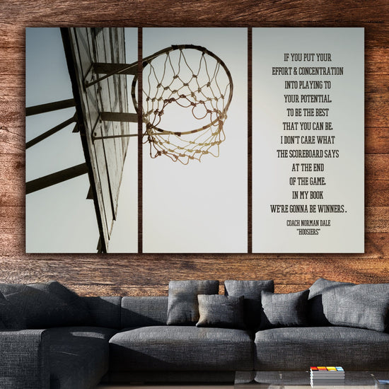 Basketball Hoops Canvas Wall Art - Canvas Wall Art - HolyCowCanvas