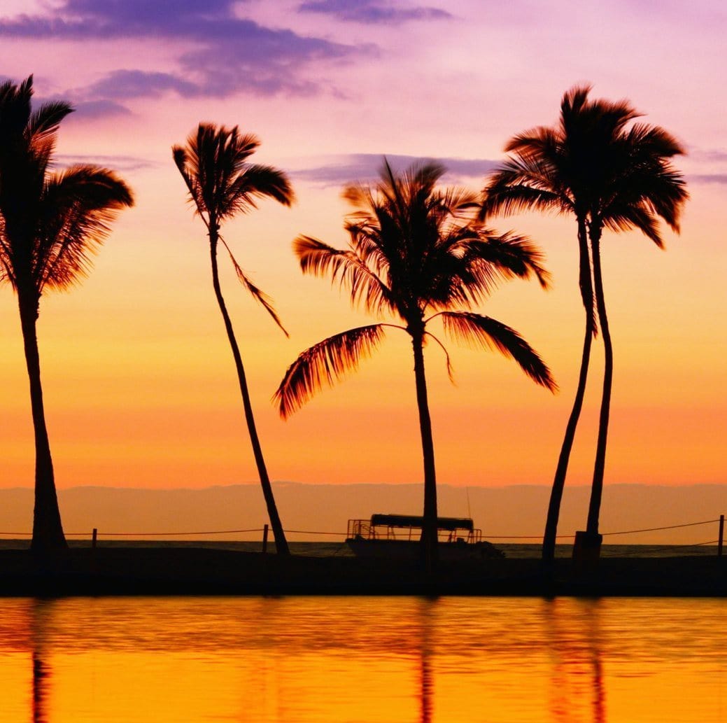 Paradise Beach Sunset