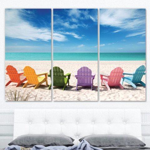 Beach Wall Art on Canvas - Canvas Wall Art - HolyCowCanvas