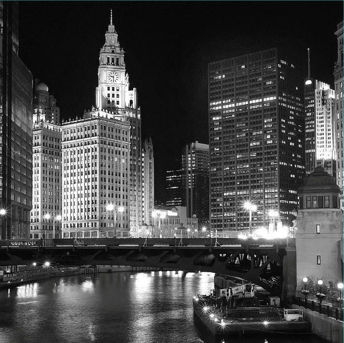 Chicago Art Prints on Canvas - Canvas Wall Art - HolyCowCanvas