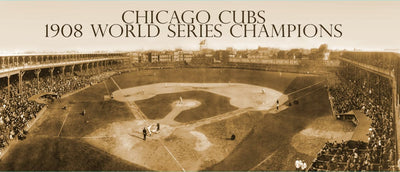 1908 World Series Champions Canvas - Canvas Wall Art - HolyCowCanvas