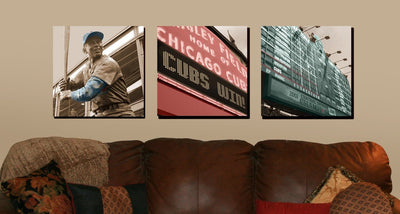 Chicago Cubs Canvas Art - Any Print - Canvas Wall Art - HolyCowCanvas