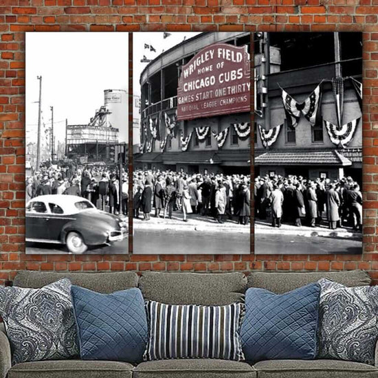 1945 World Series - Wrigley Field Wall Art