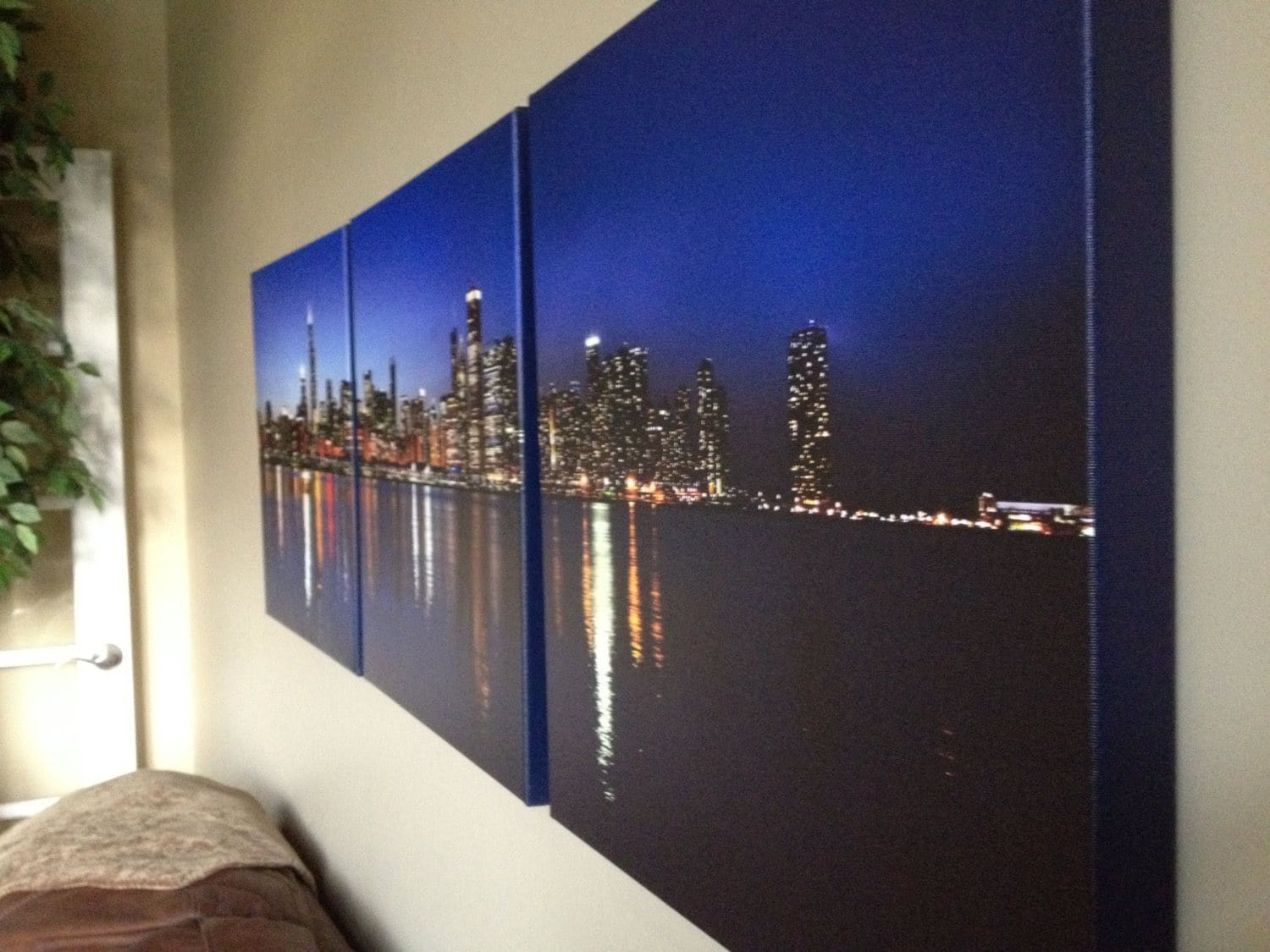 Chicago Skyline Wall Art Set - Canvas Wall Art - HolyCowCanvas