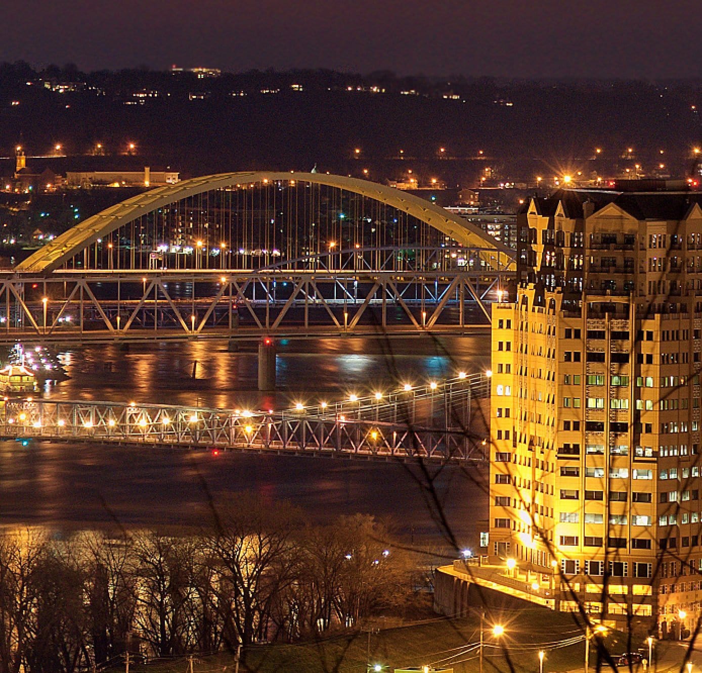 Cincinnati Skyline Wall Art - Canvas Wall Art - HolyCowCanvas