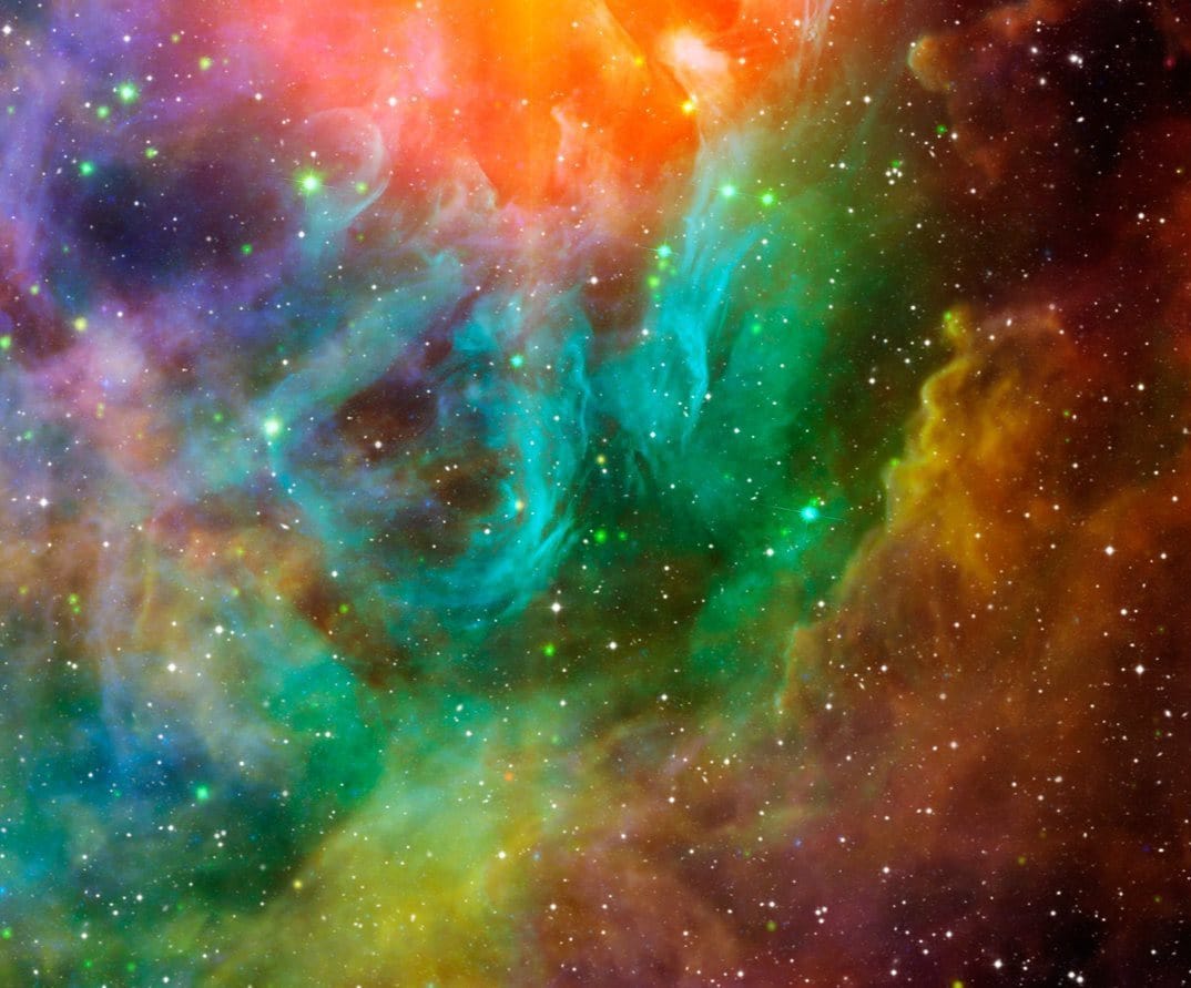 Nebula Canvas Wall Art | Holy Cow Canvas