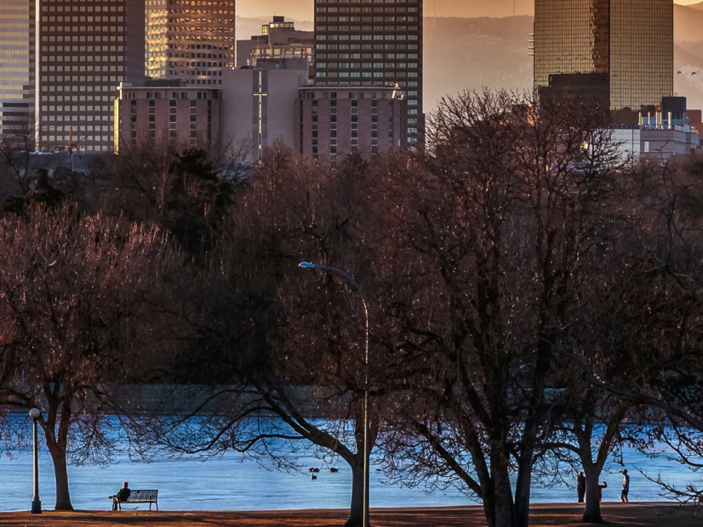 Denver Skyline Canvas Wall Art - Canvas Wall Art - HolyCowCanvas