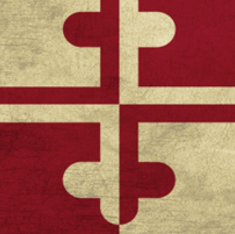 Maryland State Flag Canvas Wall Art - Canvas Wall Art - HolyCowCanvas