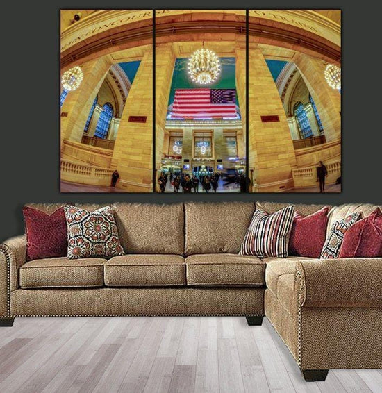 Grand Central Station Wall Art - Canvas Wall Art - HolyCowCanvas