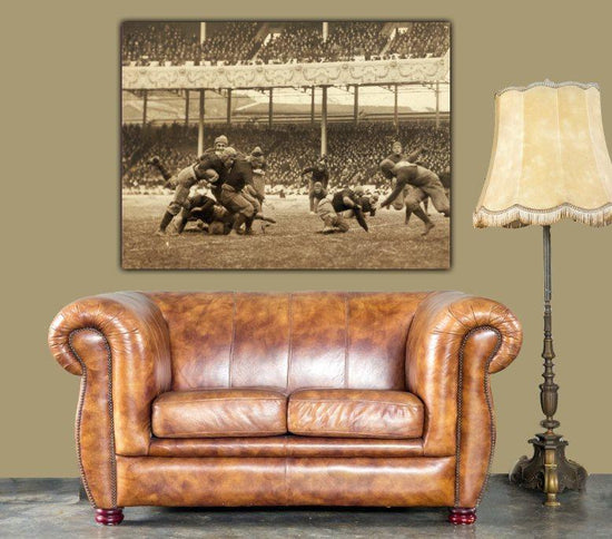 NY Polo Grounds Football Canvas Wall Art - Canvas Wall Art - HolyCowCanvas