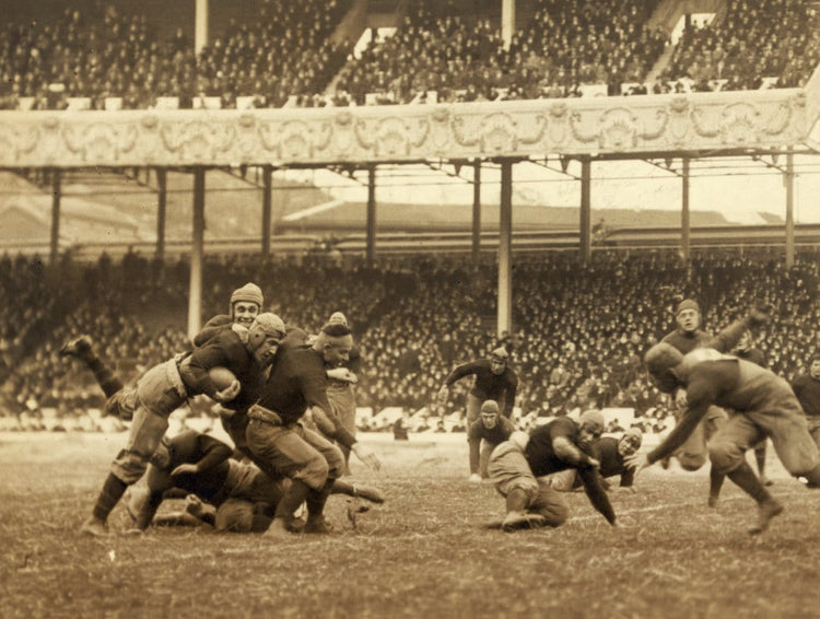 NY Polo Grounds Football Canvas Wall Art - Canvas Wall Art - HolyCowCanvas