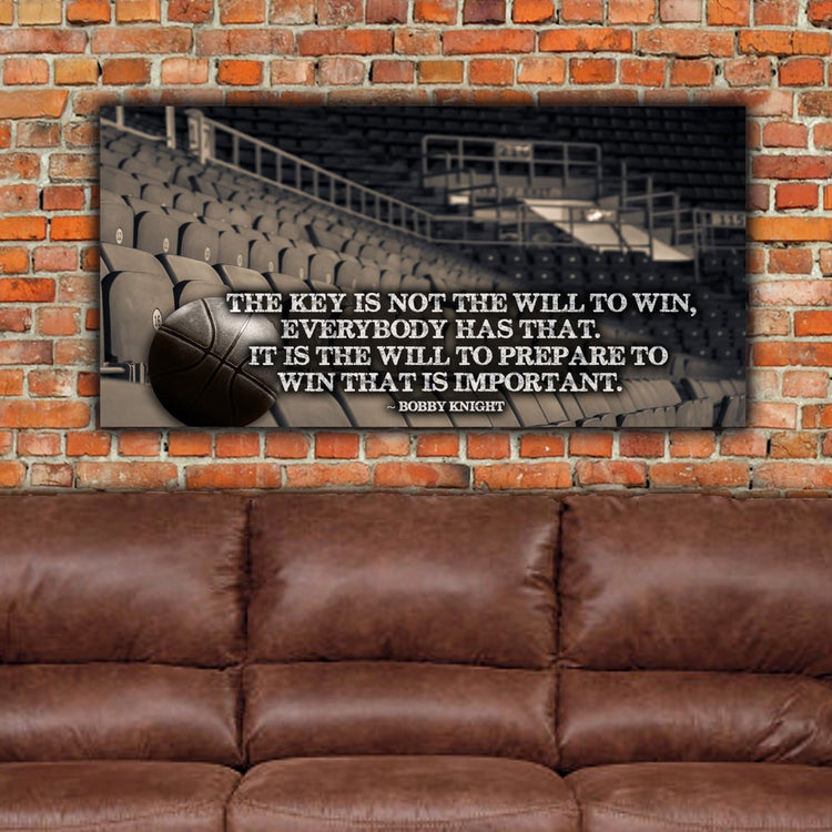 Vintage Basketball Fieldhouse on Canvas - Canvas Wall Art - HolyCowCanvas