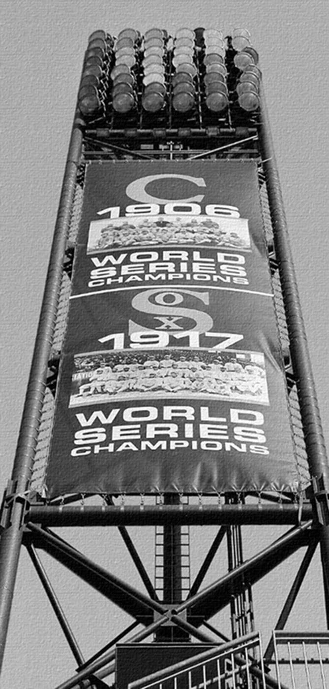 White Sox World Series Banner Canvas Art - Canvas Wall Art - HolyCowCanvas