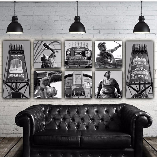 White Sox Canvas Wall Art Set - Canvas Wall Art - HolyCowCanvas